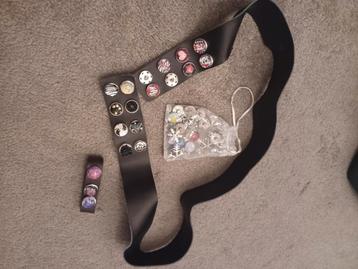 Armband, riem en chuncks  beschikbaar voor biedingen