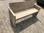 Tuin bankje gemaakt van echt oud steigerhout, Tuin en Terras, Verzenden, Nieuw, Hout