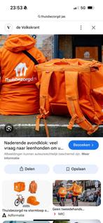 Thuisbezorgd jassen en koeltassen, Ophalen of Verzenden