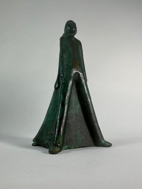 Wim Jurcka – Bronzen sculptuur  Ruggelings Staand, Antiek en Kunst, Kunst | Beelden en Houtsnijwerken, Ophalen of Verzenden