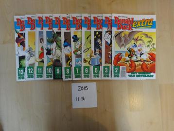 Donald Duck EXTRA jaargang 2015 – 11 stuks beschikbaar voor biedingen