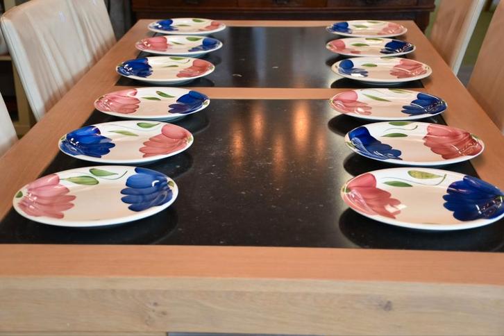 La Primula | Made in Italy | Set van 12 dinerborden, Antiek en Kunst, Antiek | Servies los, Ophalen of Verzenden