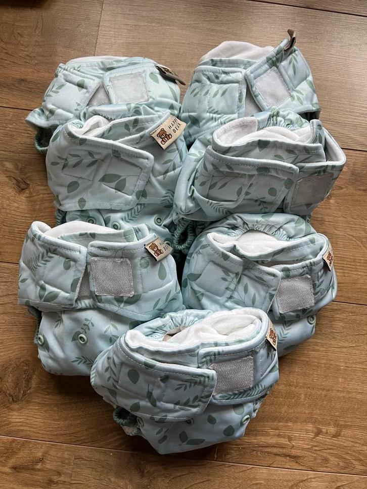 Wasbare luiers Happy Bear, Mio en Kruidvat, Kinderen en Baby's, Overige Kinderen en Baby's, Gebruikt, Ophalen of Verzenden