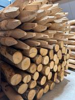 Ronde kastanje palen , weidepalen , afrastering, Ophalen of Verzenden, Hout, Tuinhek