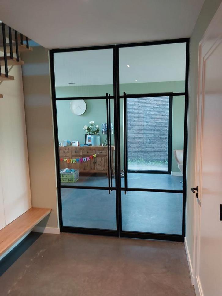 stalen deur. taatsdeur. schuifdeur. Taatsdeur, Doe-het-zelf en Verbouw, Deuren en Horren, Nieuw, Binnendeur, 215 cm of meer, 80 tot 100 cm