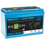 Relion Rb100-LT 100ah lifepo4 lithium accu, Caravans en Kamperen, Camper-accessoires, Ophalen of Verzenden, Ecobat, Info@ecobat.nl