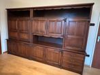Mooie grote massief eiken kast., Ophalen of Verzenden, Gebruikt, Eikenhout, Met deur(en)