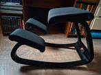 Varier ergonomische kniestoel, Huis en Inrichting, Ophalen, Gebruikt, Zwart, Bureaukruk