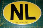 NL - sticker 80er jaren, Ophalen of Verzenden, Zo goed als nieuw, Auto's