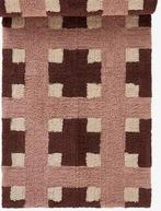 Jotex delphi tapijt loper 80 x 300 nieuw bruin roze beige, Rechthoekig, Crème, Vintage design, Nieuw