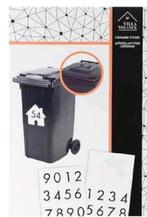 Decoratieve Kliko stickers container stickers Villa Volence, Ophalen of Verzenden