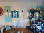 Hanglamp met 5 lichtbronnen, Ophalen of Verzenden, Zo goed als nieuw, Minder dan 50 cm