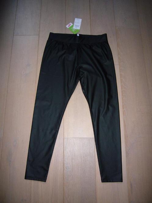 Legging - NIEUW - maat XL - zwart - sky leer, Kleding | Dames, Broeken en Pantalons, Nieuw, Maat 42/44 (L), Zwart, Lang, Ophalen of Verzenden