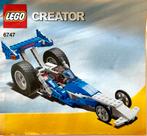 Lego Creator Dragracer 6747, Ophalen of Verzenden, Zo goed als nieuw, Complete set, Lego