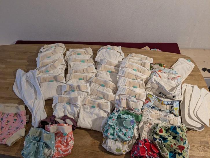 Groot pakket wasbare luiers, Kinderen en Baby's, Overige Kinderen en Baby's, Gebruikt, Ophalen of Verzenden