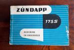 Zundapp 175S bediening en onderhoudsboekje Nederlandstalig, Motoren, Ophalen of Verzenden, Overige merken