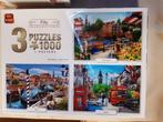 King 3 in 1 puzzel 1000 stuks nieuw, Ophalen, Nieuw