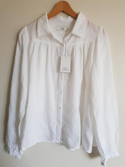 Ruby Tuesday wit broderie katoenen blouse maat 42 NIEUW!, Kleding | Dames, Blouses en Tunieken, Nieuw, Maat 42/44 (L), Wit, Ophalen of Verzenden