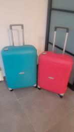 SAMSONITE TERMO YOUNG SPINNER KOFFERSET 78+70CM ZGAN, Hard kunststof, 45 tot 55 cm, Zo goed als nieuw, 70 cm of meer
