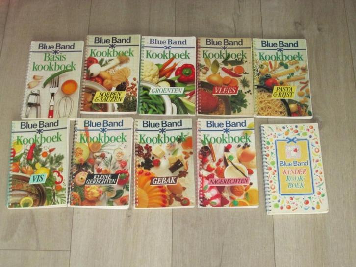 blue band kookboekjes 10 stuks, Boeken, Kookboeken, Zo goed als nieuw, Nederland en België, Ophalen of Verzenden
