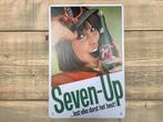 Reclamebord 7up 20x30, Ophalen of Verzenden, Zo goed als nieuw, Reclamebord