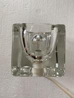 Peil en Putzler kristallen kubus lamp , design jaren 80, Minder dan 50 cm, Glas, Design, Gebruikt