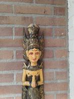 Houten Balinese Wanddecoratie, Antiek en Kunst, Kunst | Beelden en Houtsnijwerken, Ophalen of Verzenden