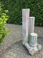 Zuilen 3 stuks met steun/staander tuindecoratie, Ophalen