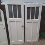 paneeldeuren, Doe-het-zelf en Verbouw, Deuren en Horren, Ophalen, Gebruikt, Minder dan 80 cm, Binnendeur