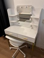 Make-up tafel plus stoel | Gratis | ZSM Ophalen, Ophalen, Kunststof, Gebruikt, 100 tot 150 cm
