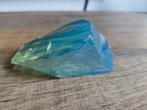 Blauw kristal / decoratieve kristal steen – uniek stuk, Ophalen of Verzenden