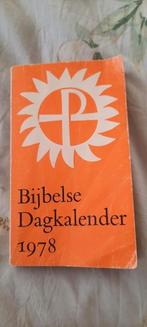 Bijbelse Dagkalender 1978, Boeken, Ophalen of Verzenden, Zo goed als nieuw, Christendom | Protestants, Ds s gerssen