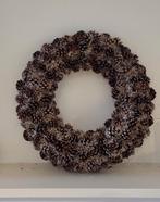 Denneappel krans ong 40 cm incl verlichting, Ophalen of Verzenden, Nieuw