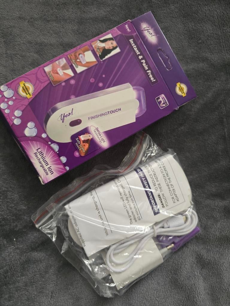 Yes! Finishing Touch ontharingsapparaat, Sieraden, Tassen en Uiterlijk, Uiterlijk | Gezichtsverzorging, Ophalen of Verzenden, Nieuw