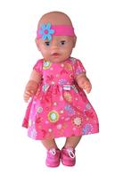 Unieke poppenkleertjes. Handgemaakt en kwaliteit! Nieuw!, Nieuw, Ophalen of Verzenden, Www.kruumpiepoppenmode.nl, Babypop
