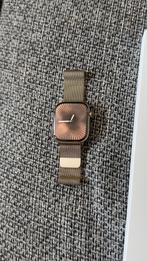 Apple watch series 10 titanium 46 MM, met Milanees bandje, Ophalen, Apple Watch ⌚️, IOS, Zo goed als nieuw