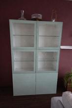 Vitrine Kamerkast Besta Ikea lichtgroen, Ophalen, Gebruikt, Glas, 150 tot 200 cm