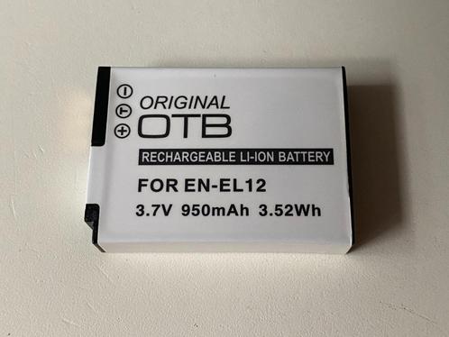 OTB Camera Accu Nikon EN-EL12 - 950 mAh, Audio, Tv en Foto, Fotografie | Accu's en Batterijen, Zo goed als nieuw, Ophalen of Verzenden