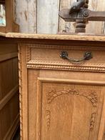 Prachtig Frans eiken kast commode dressoir, Antiek en Kunst, Ophalen