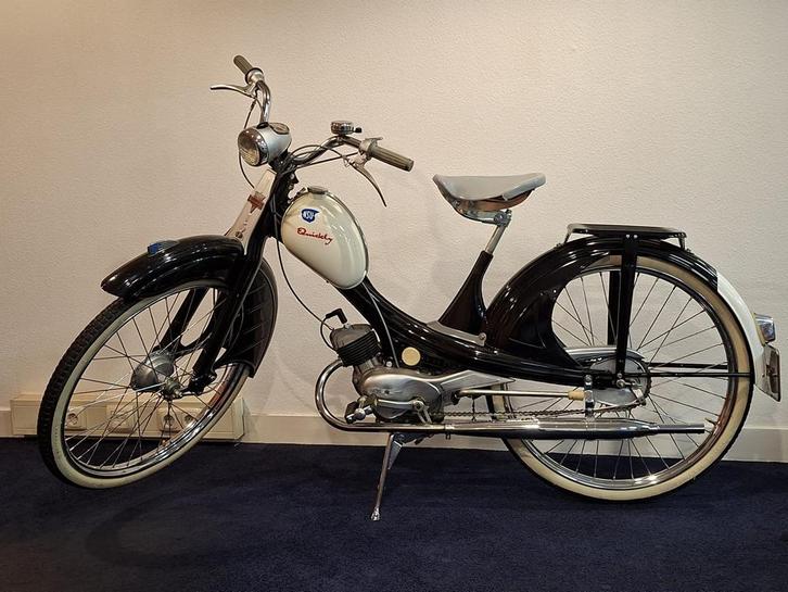 NSU Quickly bromfiets - 1957 - gerestaureerd, Fietsen en Brommers, Brommers | Oldtimers, Overige merken, Maximaal 25 km/u, Ophalen