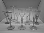 18e eeuw glazen, verschillend (1740-1800), Antiek en Kunst, Antiek | Glas en Kristal, Ophalen of Verzenden