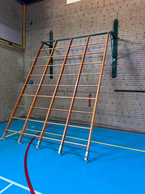 Sporthal / gymzaal klimrek, Sport en Fitness, Fitnessmaterialen, Gebruikt, Overige typen, Ophalen