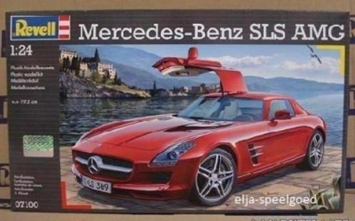 Modelbouw Revell 1/24 MERDES-BENZ SLS AMG 7100 modelauto, Hobby en Vrije tijd, Modelbouw | Auto's en Voertuigen, Nieuw, Auto, Groter dan 1:32