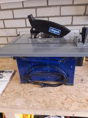 Scheppach HS80 Zaagtafel - 1200W - 210mm beschikbaar voor biedingen