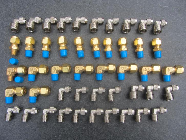 Pneumatiek koppelingen luchtkoppelingen. Voor compressor., Doe-het-zelf en Verbouw, Compressors, Nieuw, 6 tot 10 bar, 100 liter of meer