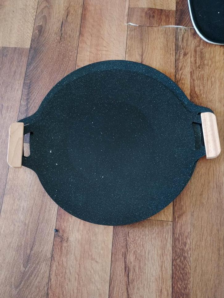 Koreaanse Grillpan met Anti-aanbaklaag, Huis en Inrichting, Keuken | Potten en Pannen, Nieuw, Koekenpan of Braadpan, Gietijzer