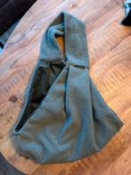 Wooff Teddy draagzak - olijfgroen, Dieren en Toebehoren, Honden-accessoires, Ophalen of Verzenden, Zo goed als nieuw