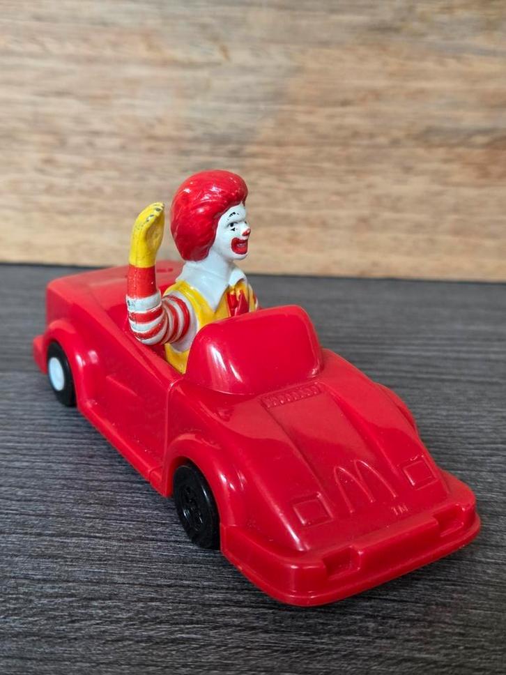 Vintage McDonald’s Happy Meal Ronald McDonald Auto 1991, Verzamelen, Speelgoed, Zo goed als nieuw, Ophalen of Verzenden