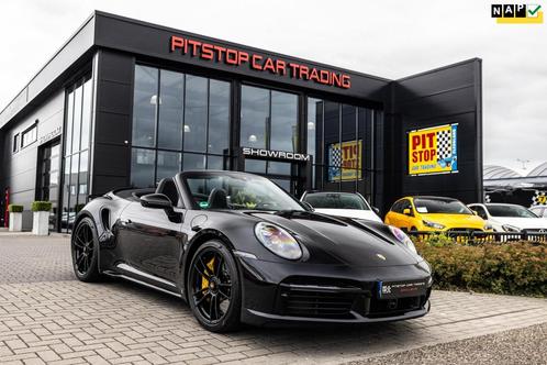 Porsche 911 Cabrio 3.8 Turbo S, 650 PK, Keramisch, Lift, Ven, Auto's, Porsche, Particulier, Te koop, 360° camera, 4x4, ABS, Achteruitrijcamera