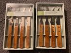 Te koop: Royal Patio Jumbo Steakmessen en Vorken Set Nieuw, Huis en Inrichting, Keuken | Bestek, Ophalen of Verzenden, Nieuw, Hout